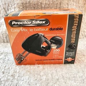 New with tag PROCTOR SILEX EASY MIX MIXER 100 watt